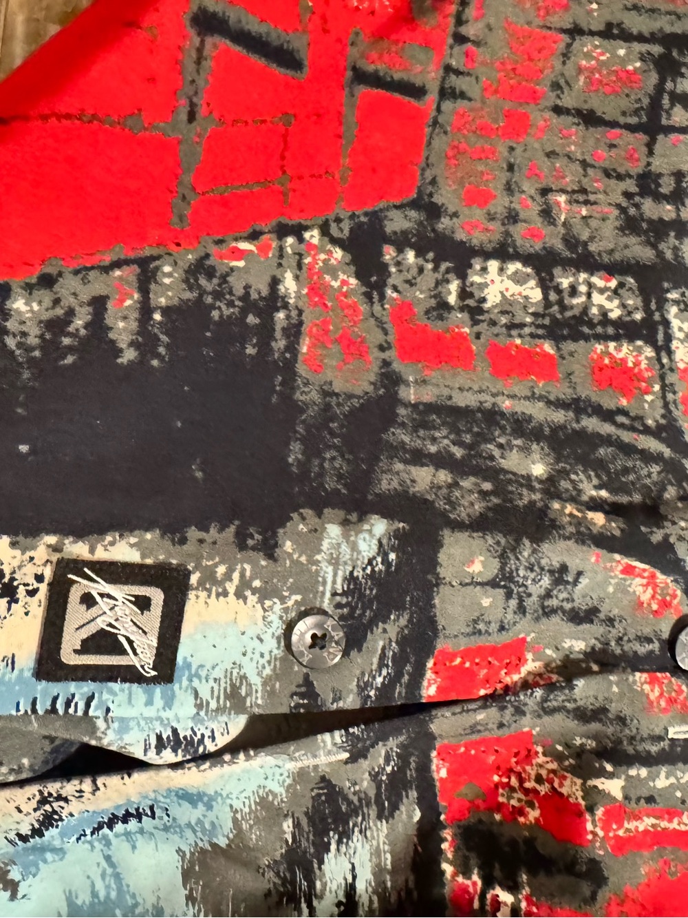 Karl Kani graphic cityscape button up shirt - Picture 7 of 16